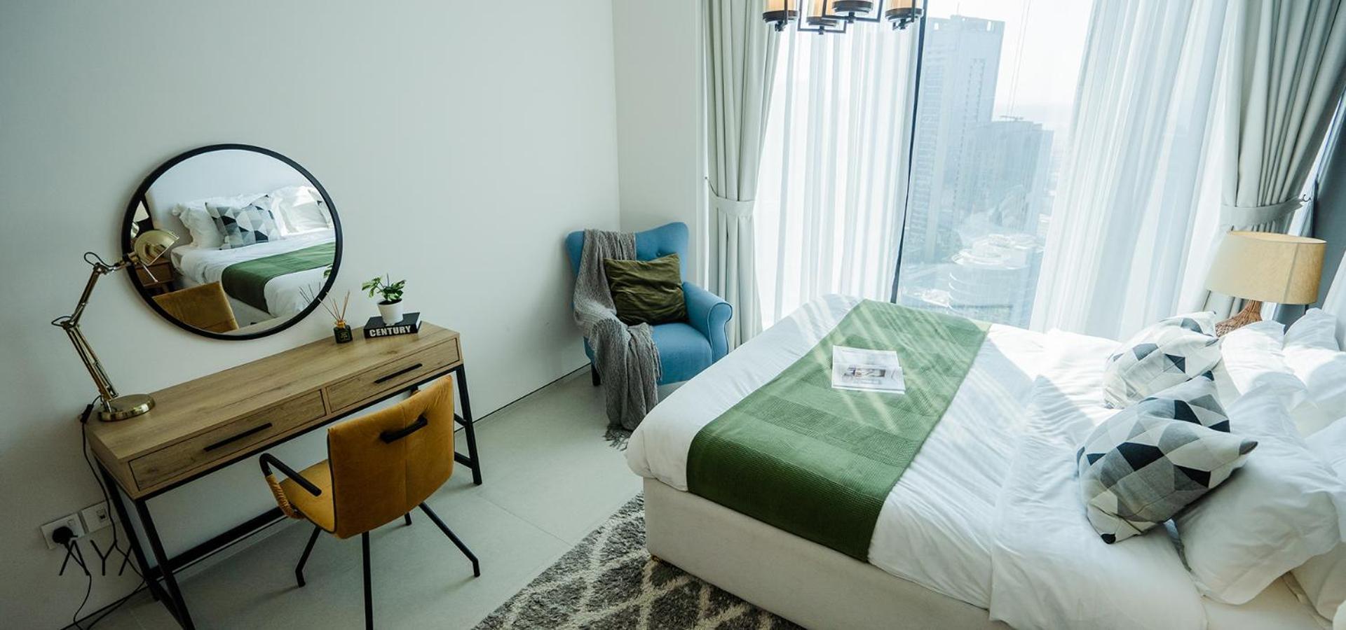 Jumeirah Gate Tower 1 - Stylish Apartment With Pool & City Views Dubai Esterno foto
